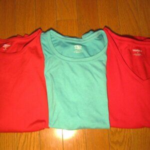 LANDS END Ladies Long Sleeve Crew Neck T-shirt & Westport,Athletic Woks (3)